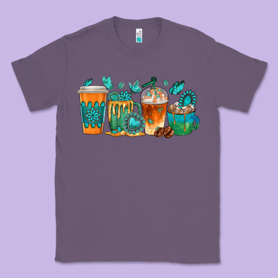 Classic Tee gemstone coffee cups