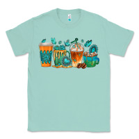 Seafoam gemstone coffee cups Classic Tee - texasbilliewilder