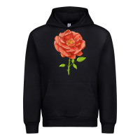 Black all a twitter rose Urban Hoodie - LillyAllenDesigns