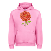 Fuchsia Pink all a twitter rose Urban Hoodie - LillyAllenDesigns
