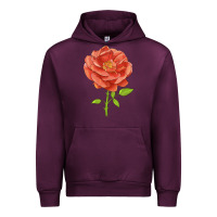 Mauve Wine all a twitter rose Urban Hoodie - LillyAllenDesigns