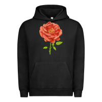 Pigment Black all a twitter rose Urban Hoodie - LillyAllenDesigns