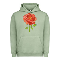 Pigment Oil Green all a twitter rose Urban Hoodie - LillyAllenDesigns