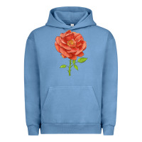 Pigment Pebble Blue all a twitter rose Urban Hoodie - LillyAllenDesigns