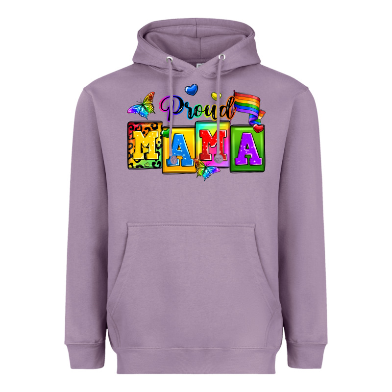 Proud Mama Heavyweight Hoodie by Zillion Design Studio | Teevron