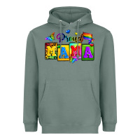 Sage proud mama Heavyweight Hoodie - Zillion Design Studio