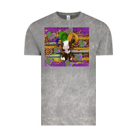 Cloud Rock mardi gras cow Vintage Tee - Artiststas