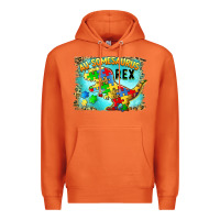 Carrot au somesaurus rex Premium Hoodie - BarkalooDesign