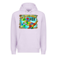 Lilac au somesaurus rex Premium Hoodie - BarkalooDesign