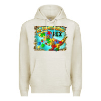 Oatmeal Heather au somesaurus rex Premium Hoodie - BarkalooDesign
