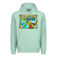 Seafoam au somesaurus rex Premium Hoodie - BarkalooDesign