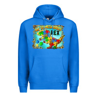 True Royal au somesaurus rex Premium Hoodie - BarkalooDesign