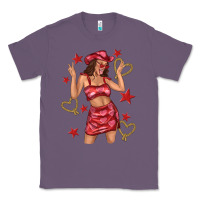 Lavender heart cowgirl Classic Tee - texasbilliewilder