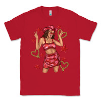 Red heart cowgirl Classic Tee - texasbilliewilder