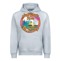 Heather Grey salt water heals everything Urban Hoodie - Jasminsmagicworld