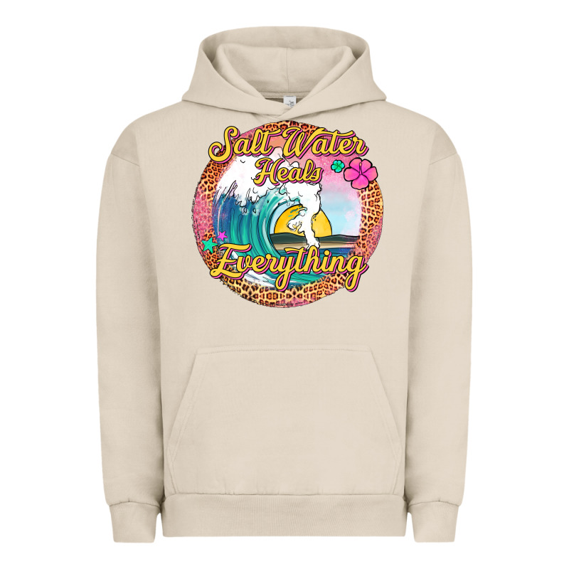 Salt Water Heals Everything Urban Hoodie by Jasminsmagicworld | Teevron