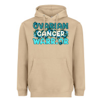 Mushroom Ovarian Cancer Warrior Heavyweight Hoodie - texasbilliewilder