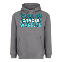 Storm Ovarian Cancer Warrior Heavyweight Hoodie - texasbilliewilder