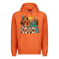 Carrot and they call the thing rodeo Premium Hoodie - NancyCooperArtShop