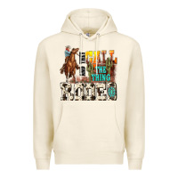 Tofu and they call the thing rodeo Premium Hoodie - NancyCooperArtShop