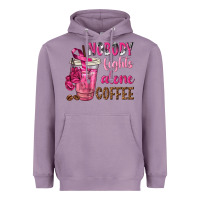 Lavender Nobody Fights Alone Coffee Heavyweight Hoodie - texasbilliewilder