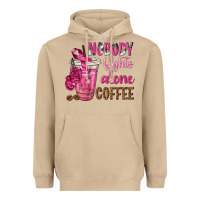 Mushroom Nobody Fights Alone Coffee Heavyweight Hoodie - texasbilliewilder