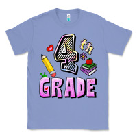 Colony Blue Fourth Grade Classic Tee - RanaPortraitStore