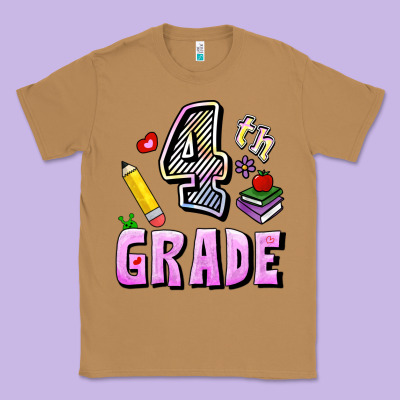 Fourth Grade Classic Tee Designed By Ranaportraitstore