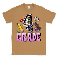 Toasted Coconut Fourth Grade Classic Tee - RanaPortraitStore
