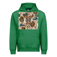 Emerald Baseball senior Urban Hoodie - NancyCooperArtShop