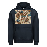 Navy Baseball senior Urban Hoodie - NancyCooperArtShop