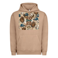 Pigment Burro Baseball senior Urban Hoodie - NancyCooperArtShop