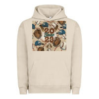 Pigment French Oak Baseball senior Urban Hoodie - NancyCooperArtShop