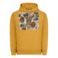 Pigment Peanut Butter Baseball senior Urban Hoodie - NancyCooperArtShop