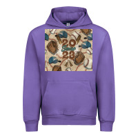 Tulip Baseball senior Urban Hoodie - NancyCooperArtShop