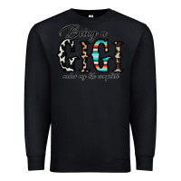 Black being a gigi makes my life complate Premium Sweatshirt - CowhideDigitalArt