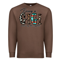 Chestnut being a gigi makes my life complate Premium Sweatshirt - CowhideDigitalArt
