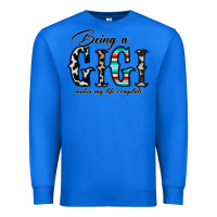 True Royal being a gigi makes my life complate Premium Sweatshirt - CowhideDigitalArt