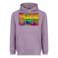 Lavender pride background Heavyweight Hoodie - Zillion Design Studio