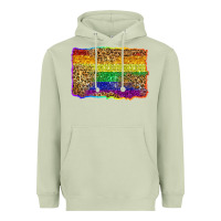 Matcha pride background Heavyweight Hoodie - Zillion Design Studio