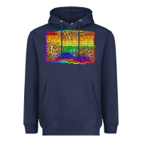 Navy pride background Heavyweight Hoodie - Zillion Design Studio