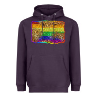 Plum pride background Heavyweight Hoodie - Zillion Design Studio