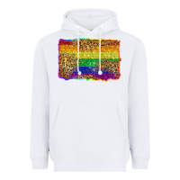 White pride background Heavyweight Hoodie - Zillion Design Studio