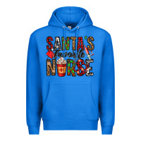 True Royal santa's favorite nurse Premium Hoodie - Jasminsmagicworld