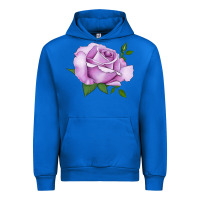 Cobalt life's little pleasures rose Urban Hoodie - LillyAllenDesigns