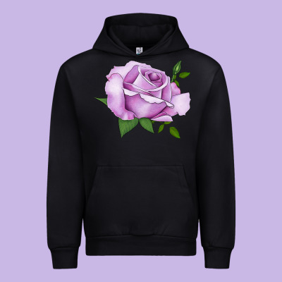 Life's Little Pleasures Rose Urban Hoodie Designed By Lillyallendesigns