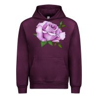 Mauve Wine life's little pleasures rose Urban Hoodie - LillyAllenDesigns