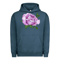 Pigment Midnight Navy life's little pleasures rose Urban Hoodie - LillyAllenDesigns