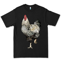 Black wyandotte rooster Premium Tee - LillyAllenDesigns