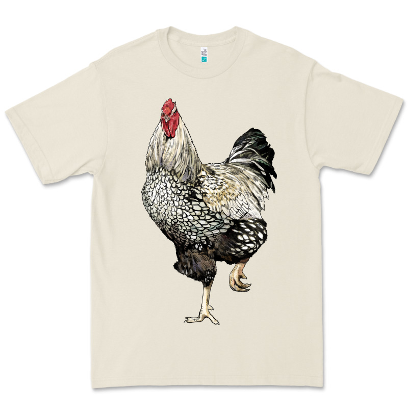Wyandotte Rooster Premium Tee by LillyAllenDesigns | Teevron